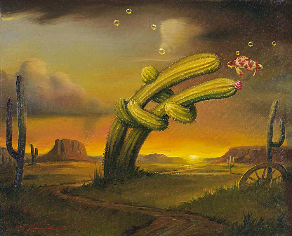 MAO-Made For Each Other: 18x24 Oil on Canvas