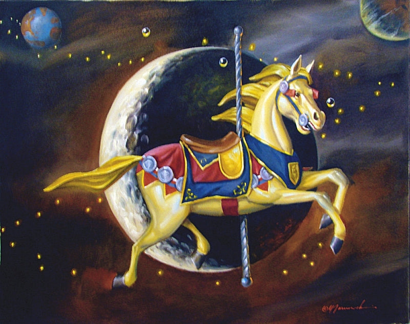 MAO-Break Loose: 24 x 30 Oil on Canvas