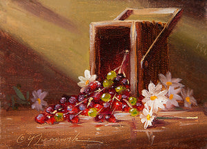 Mini-Beauty Harvest 4"x5" Oil on Canvas (Unframed)