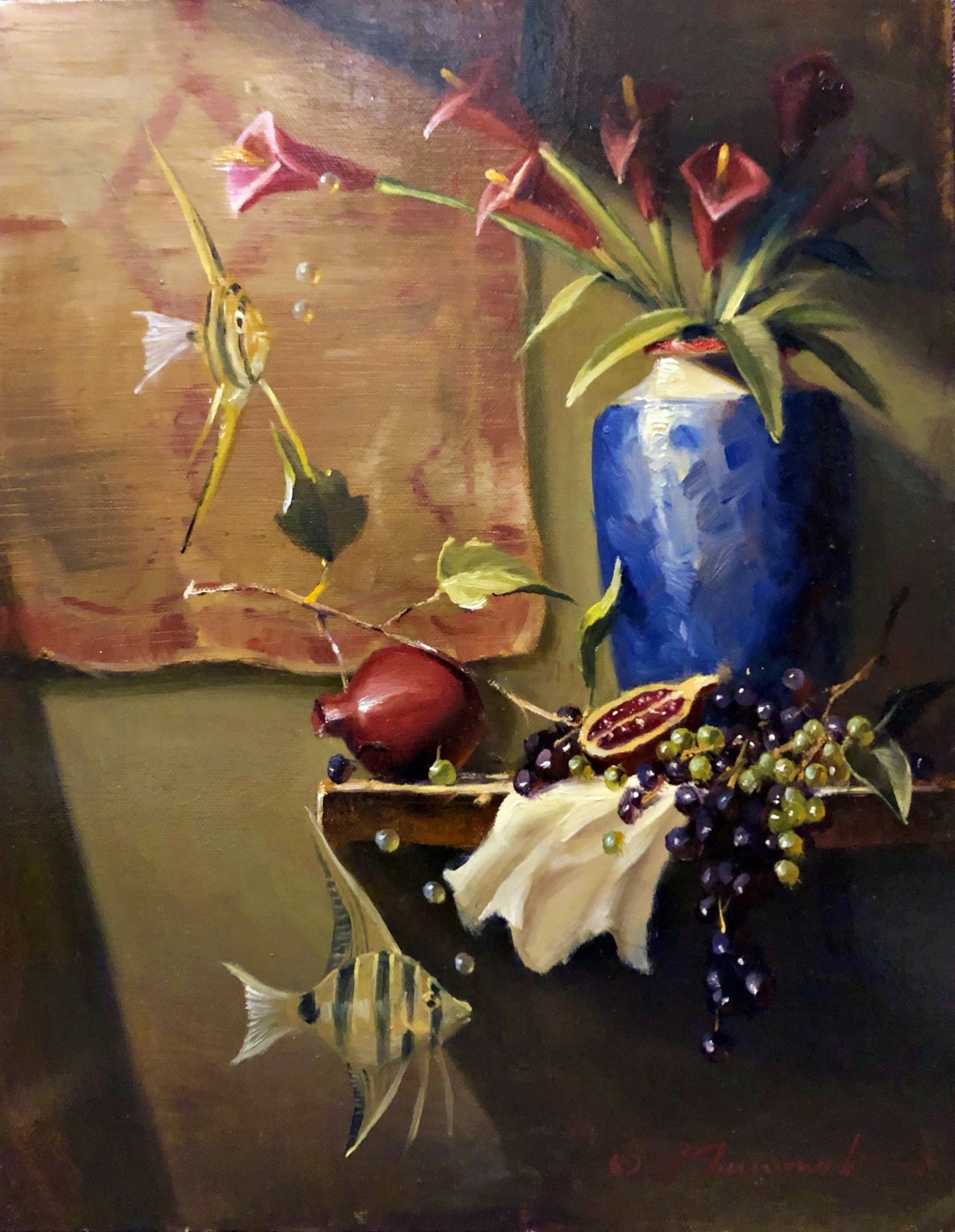 RSL-Dia de Fiesta 11x14 Oil on Canvas