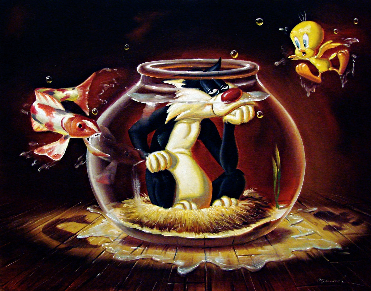 LT-Failure is Not An Option 25x32 Oil on Canvas