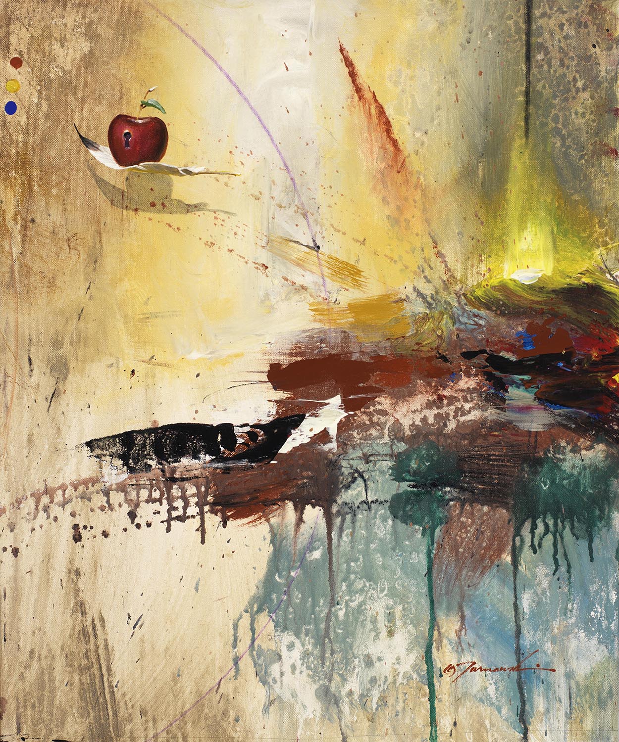 EAO-Outside Your Limitations "20x24" Mixed Media on Canvas