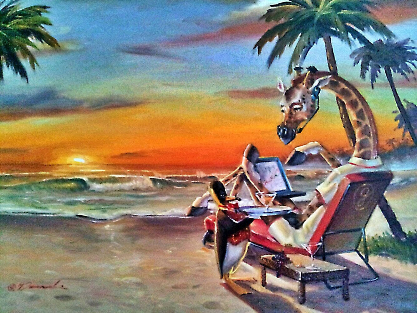 ARC-Overtime 11x14-SOLD