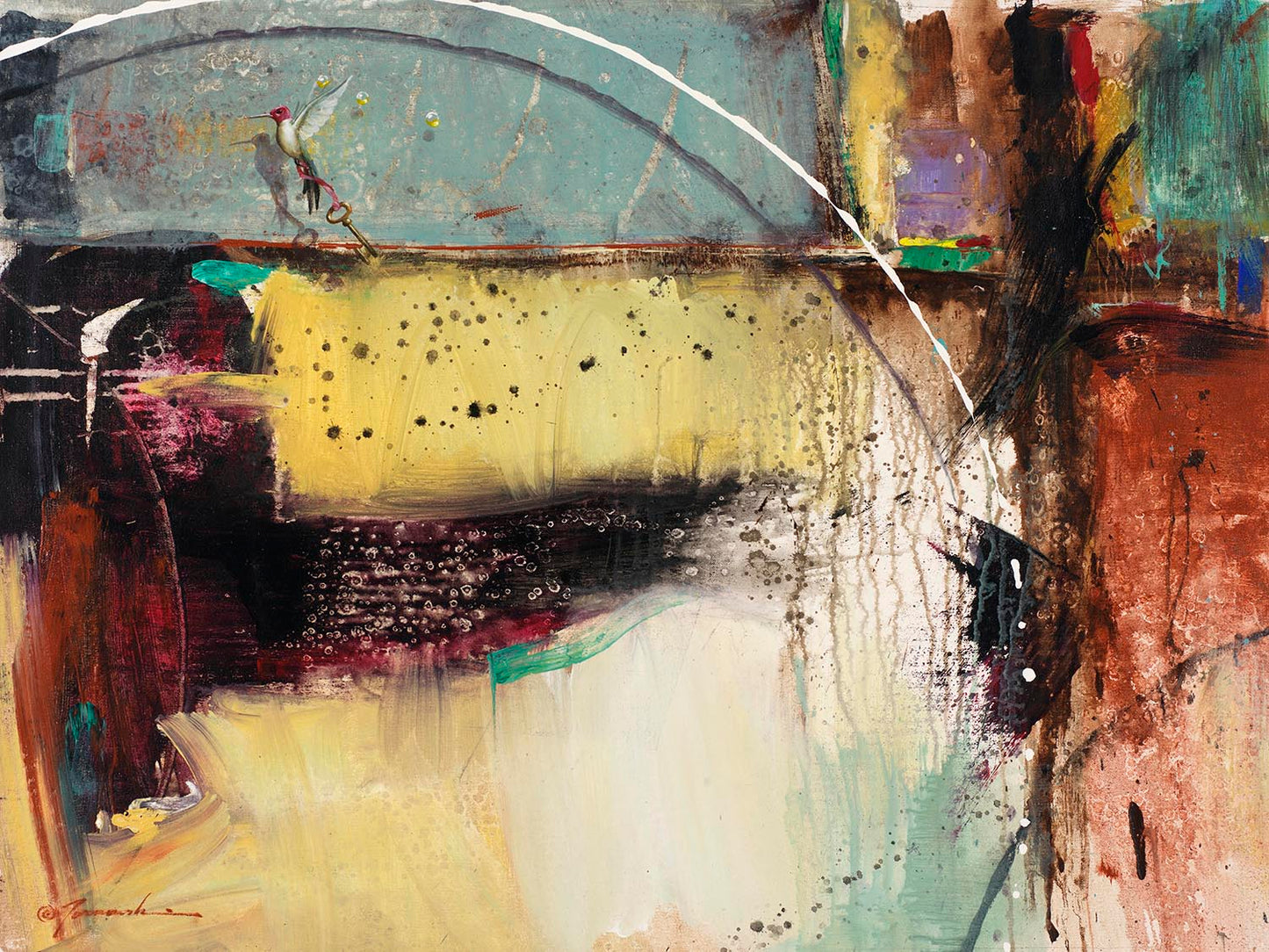 EAO-Persuasive Whisper "30x40" Mixed Media on Canvas