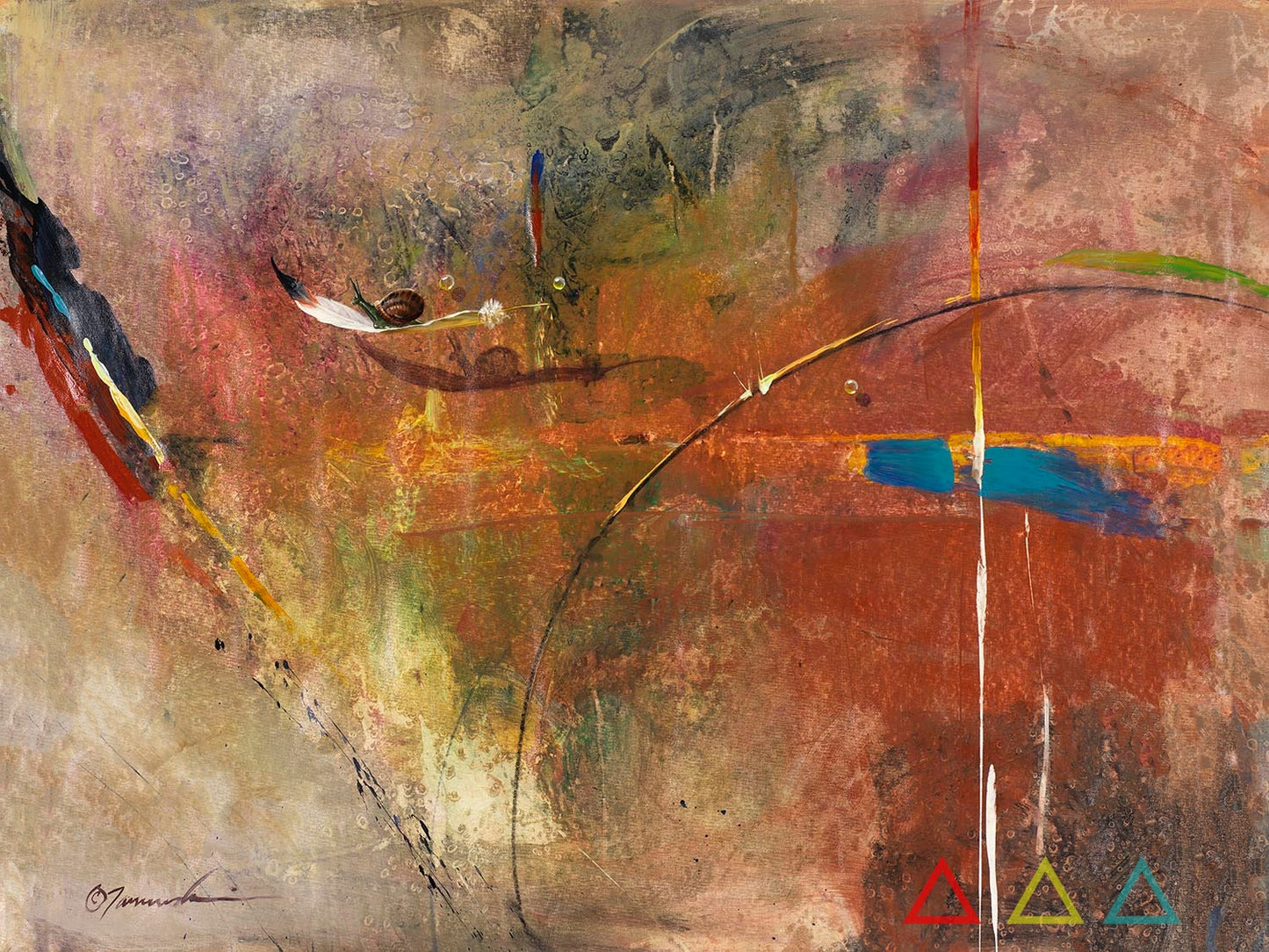 EAO-Similitude 30"x40" Mixed Media on Canvas