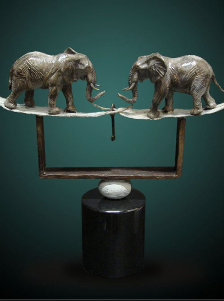 MAS-TRUST: Limited Edition Bronze Sculpture OUT OF STOCK