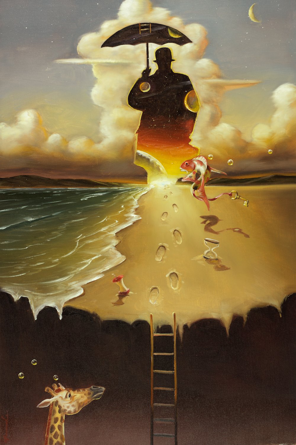 Modern Allegory Canvas Art Prints Collection
