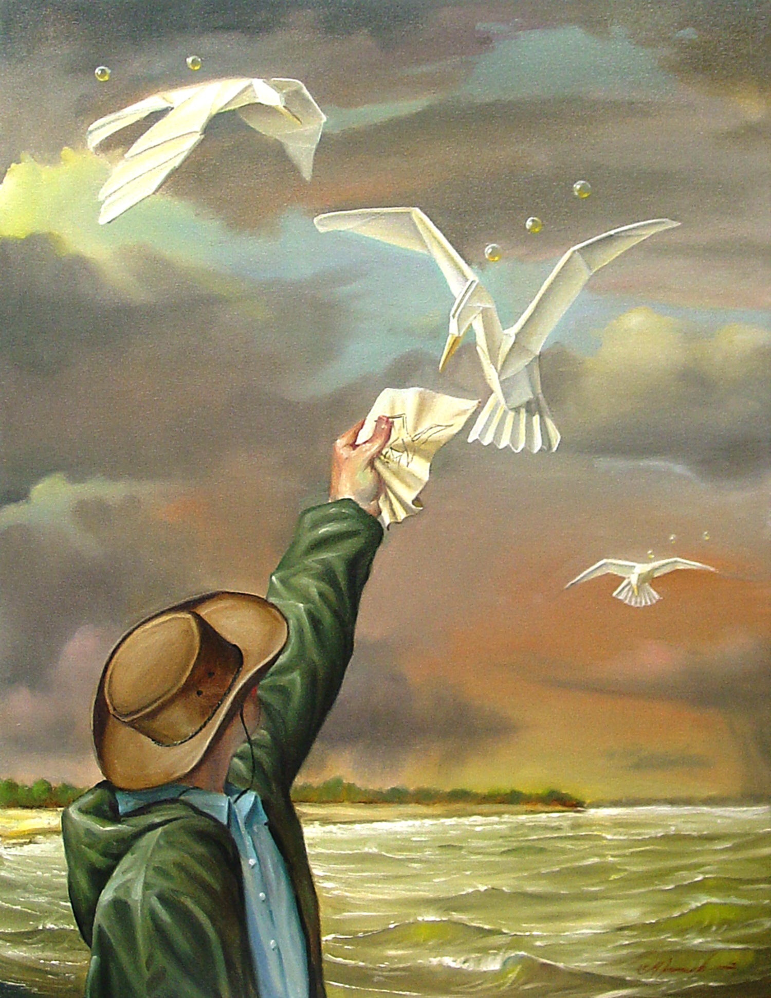 Modern Allegory Open Edition Canvas Art Prints