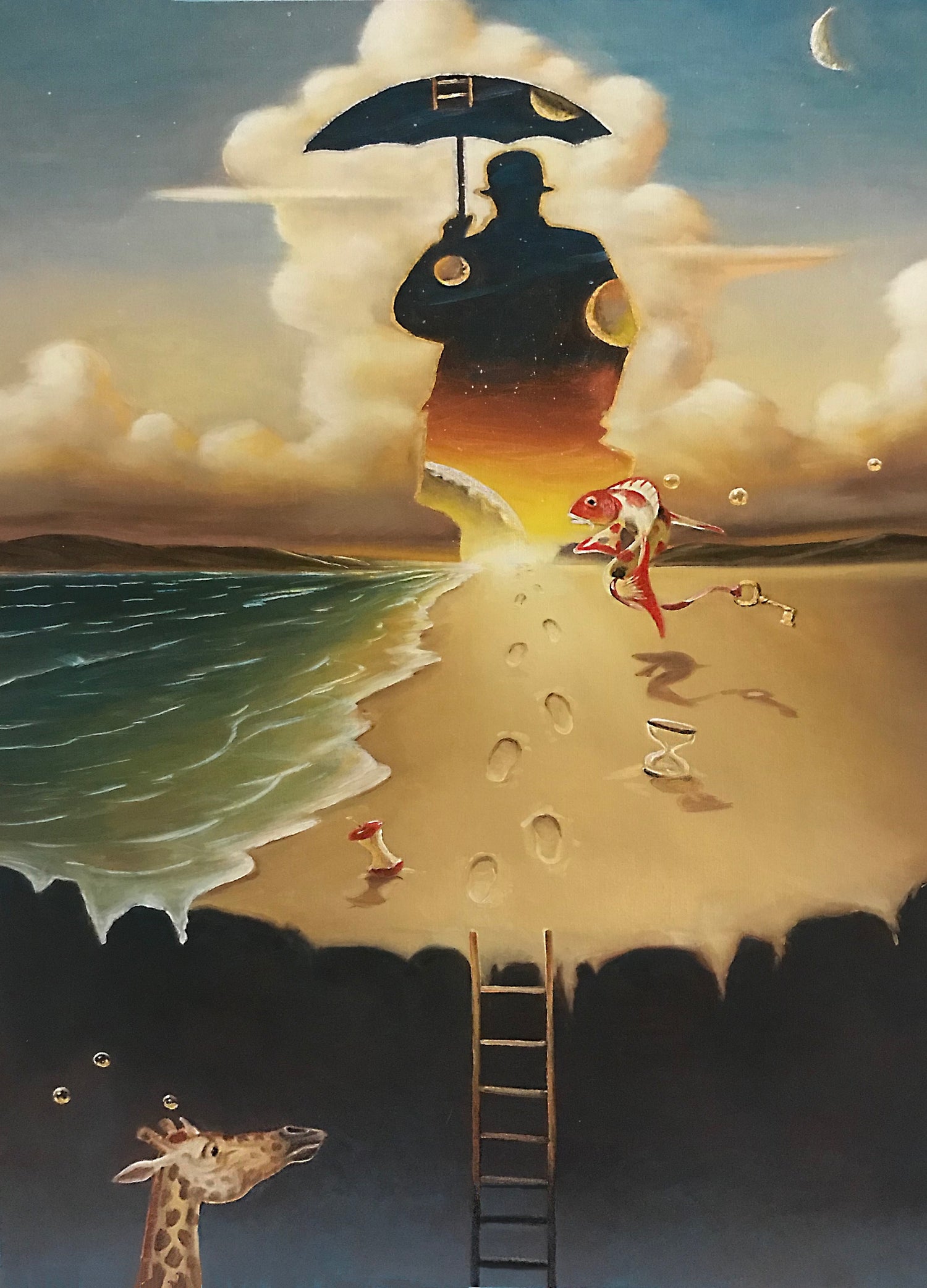 Modern Allegory Limited Edition Canvas Art Prints