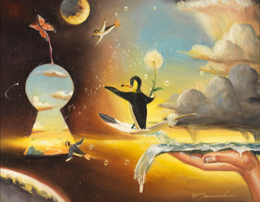 MAO-Dreamscape: 14x18 Oil on Canvas-SOLD