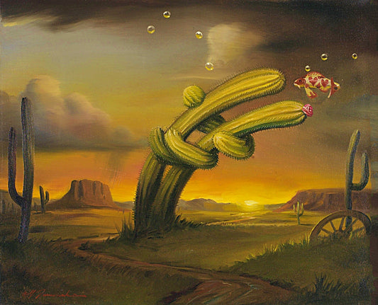 MAO-Made For Each Other: 18x24 Oil on Canvas