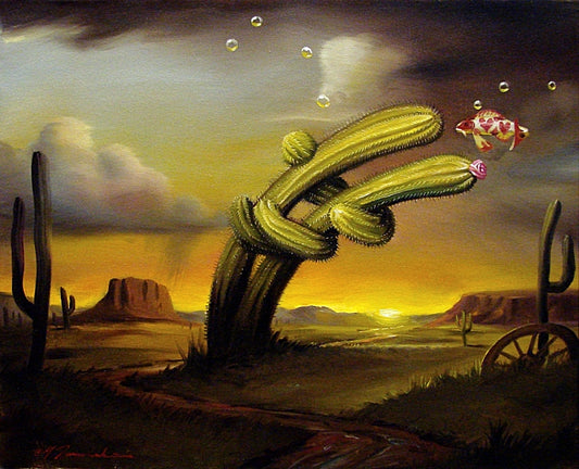 MAO-Made For Each Other: 18x24 Oil on Canvas
