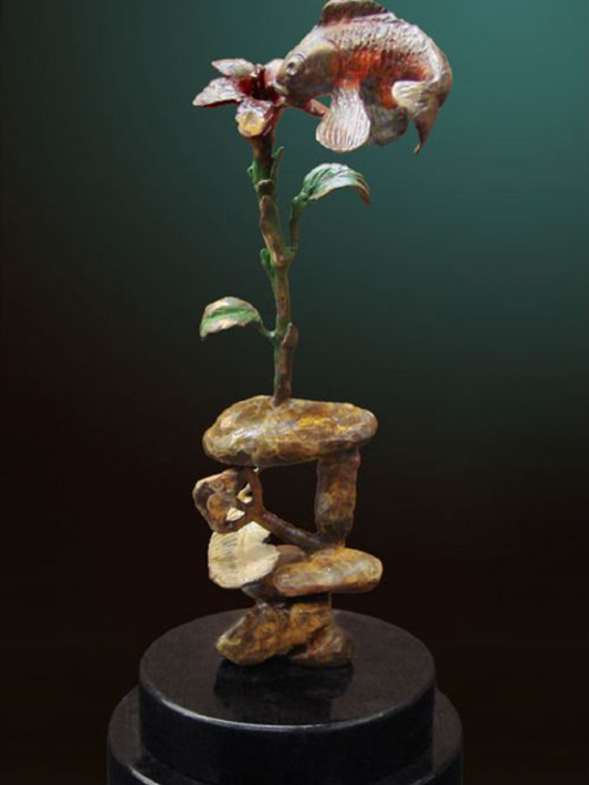 MAS-Against All Odds Limited Edition Bronze Sculpture - 1 EDITION IN OF STOCK