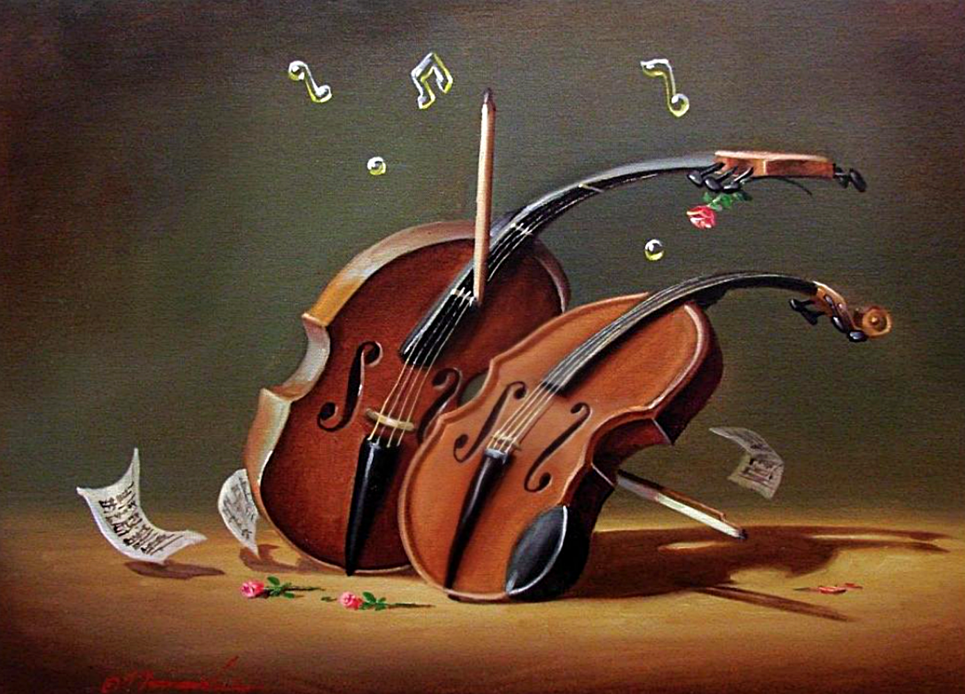 ARC-Making Beautiful Music 24x19-SOLD