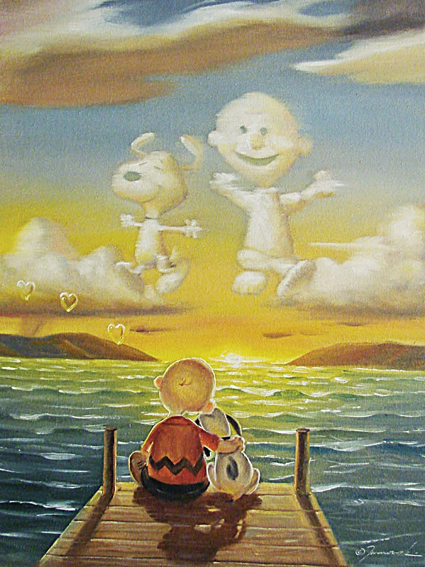 LT-Best Friends 24x18 Oil on Canvas