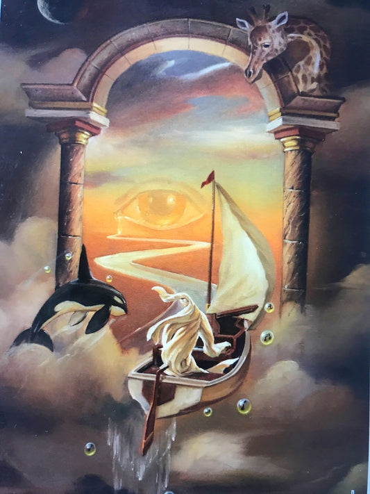 MAO-Celebral Sonata: 25x33 Oil on Canvas-SOLD