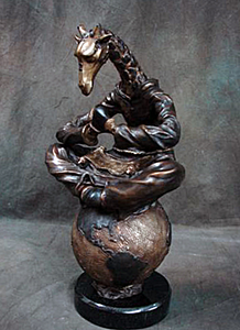 MS-Contemplation Limited Edition Bronze Sculpture