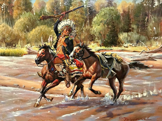 RF-Day Trader 8x10 Oil on Masonite