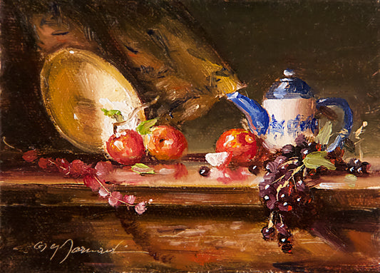 Mini-Enduring Grace 4"x5" Oil on Canvas