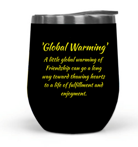 MA-"Global Warming" 12oz Travel Tumblers