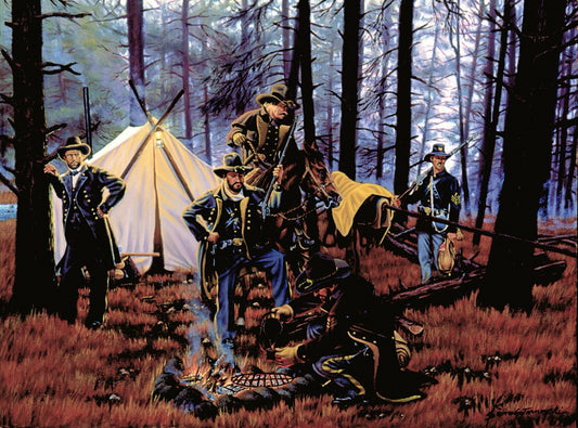 RF-Grant's Wilderness 18x24 Oil on Masonite-CM Russell Art Museum-SOLD