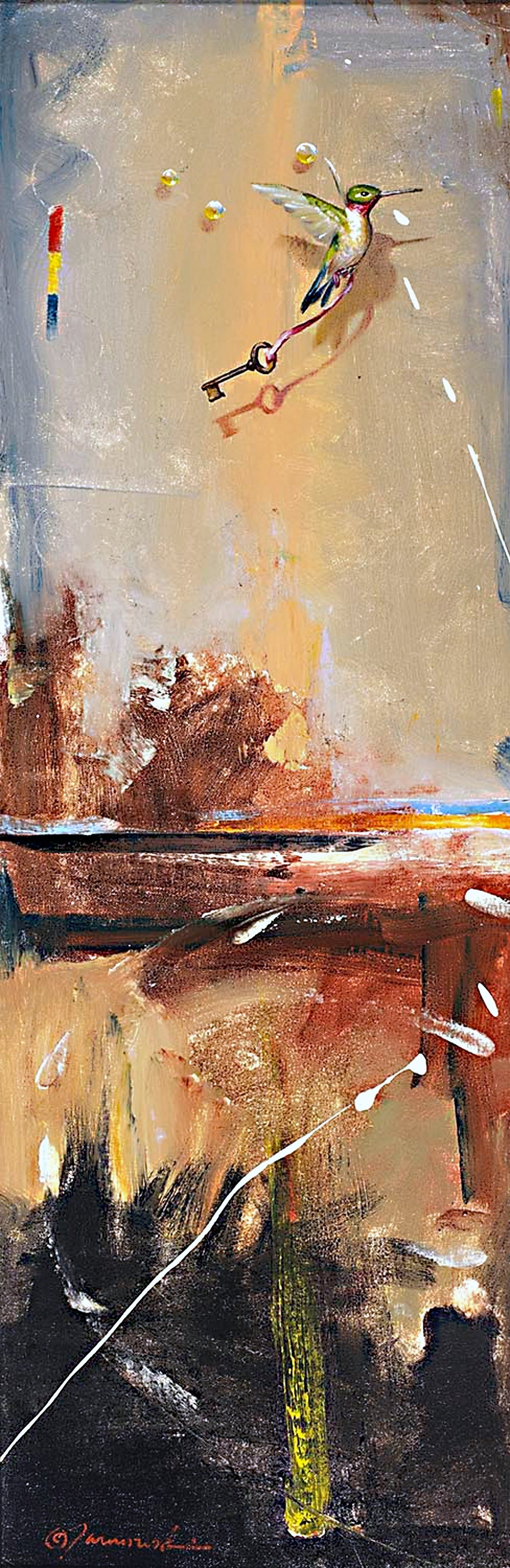 EAO-Hearing The Silence 13x40 Mixed Media (Framed)