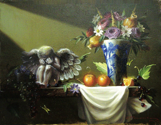 RSL-Hide & Seek 14x18 Oil on Canvas