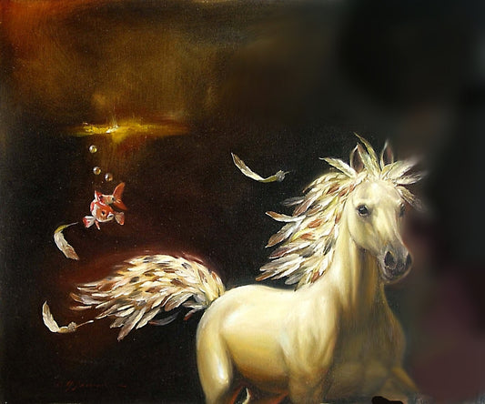 ARC-Horsefeather 25x33-SOLD