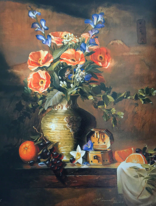 Limited Edition Giclee Canvas Art Print-Summer Splendor 20"x24"-RR