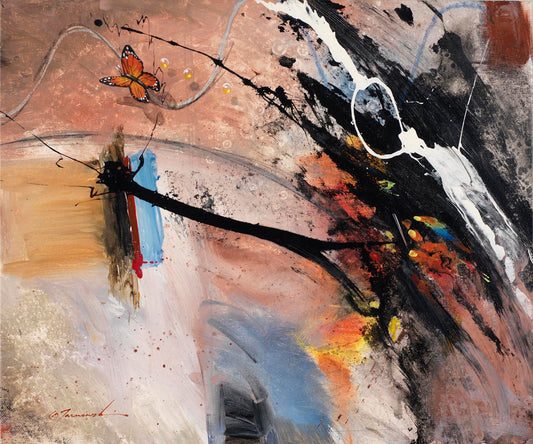 EAO-Incidental Purpose "20x24" Mixed Media on Canvas