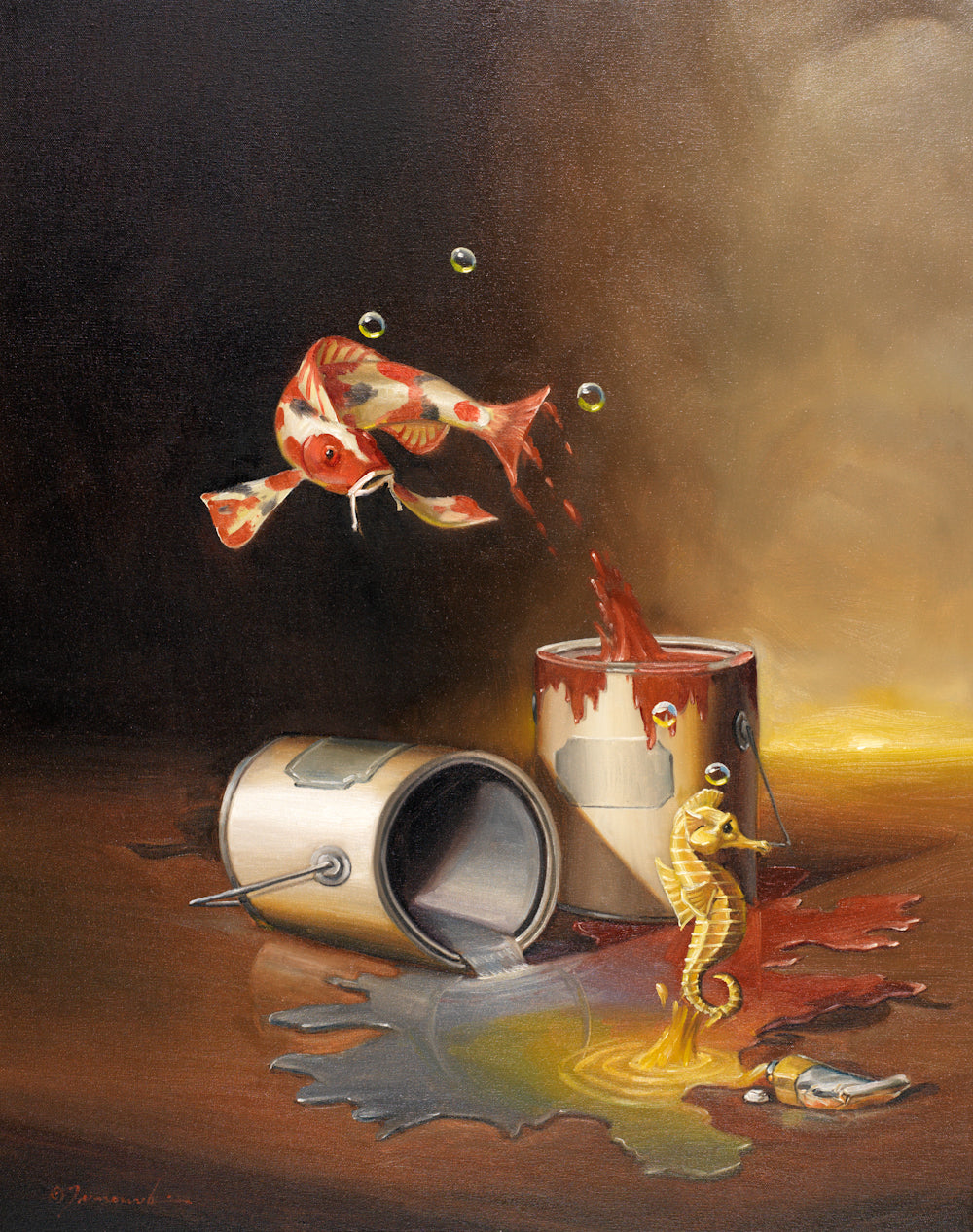 MAO-Life Unto Life: 20x26 Oil on Canvas-SOLD