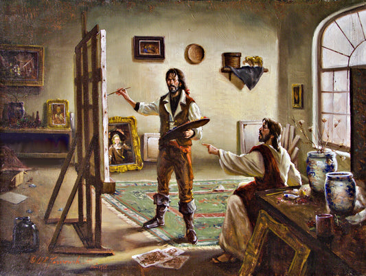 RF-Master's Touch 18x24 Oil on Linen