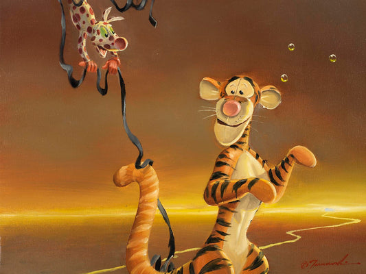 LT-Mischievous Too: 20x24 Oil on Canvas