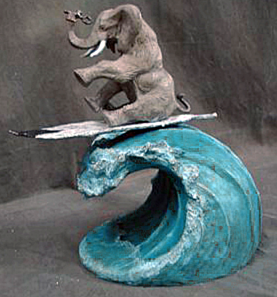MS-Riding High Limited Edition Bronze Sculpture - 1 Remaining in Edition