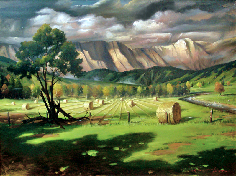 RL-The Harvest "30x40" Original