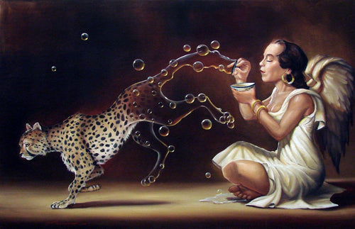 MAO-Whisper of Change: 30x46 Oil on Canvas