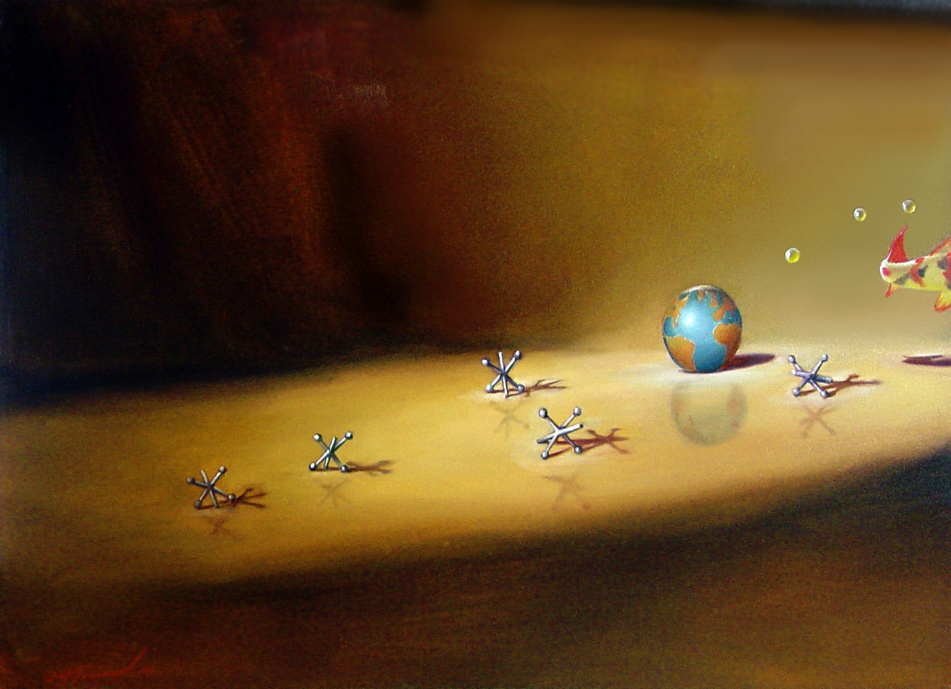 MA-LE-Winner Takes All: 16"x31.5" Limited Edition Canvas Art Print