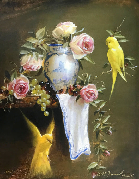Limited Edition Giclee Canvas Art Print-Avalon 11"x14"-RR